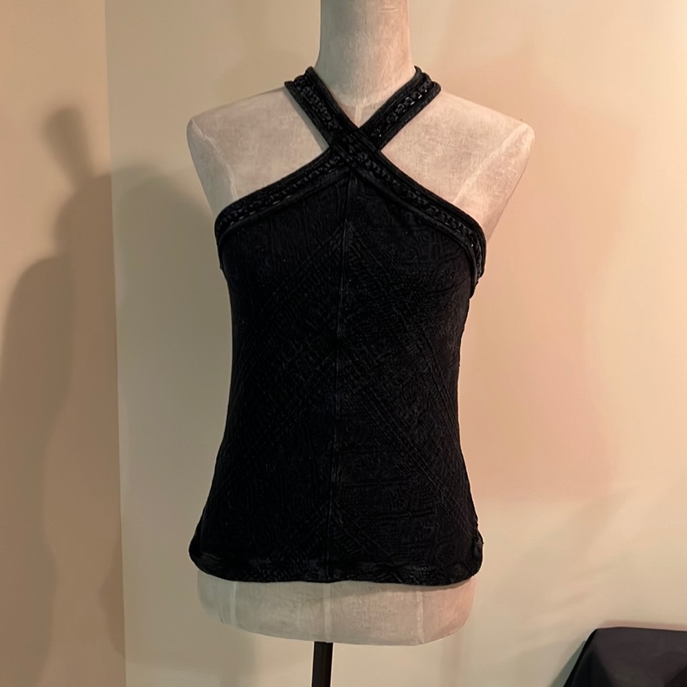 Distressed Free People Top